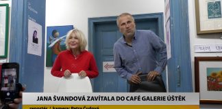 ÚŠTĚK: Jana Švandová zavítala do Café Galerie Úštěk