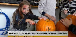 KŘEŠICE: Podzim v Křešicích patřil halloweenskému tvoření a lampionům