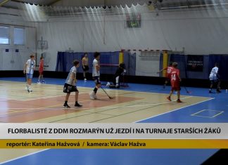 LITOMĚŘICE/ LOVOSICE: Florbalisté z DDM Rozmarýn už jezdí i na turnaje starších žáků